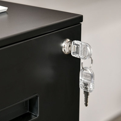  Mobile Lockable File Cabinet 