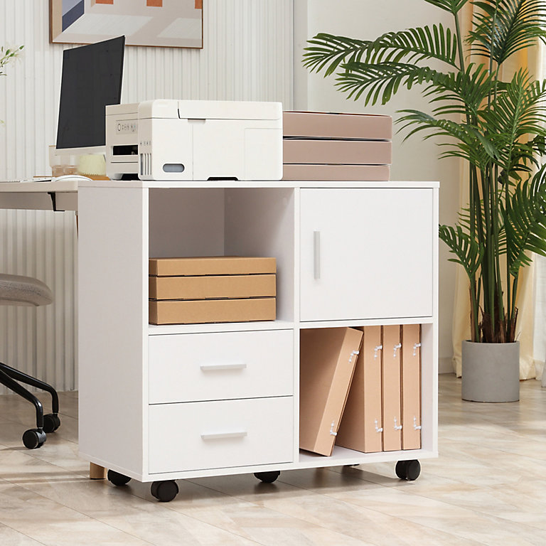 Vinsetto Printer Stand Mobile Office