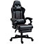 Vinsetto Racing Gaming Chair Faux Leather Gamer Recliner Home Office