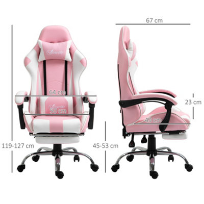 Gaming chair cover pink hot sale