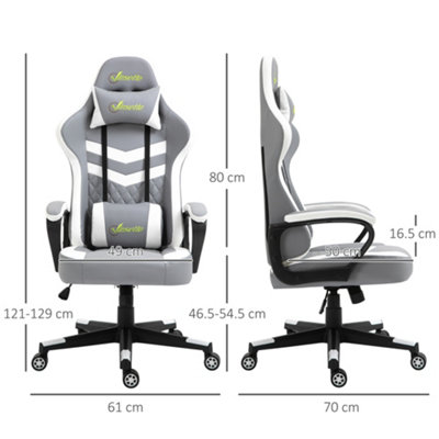 Vinsetto racing 2025 gaming chair