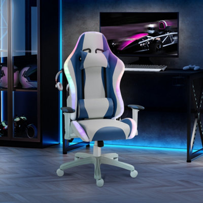 Gamer chair discount with led lights