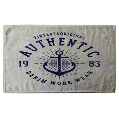 Vintage Anchor Logo (Bath Towel) / Default Title Price Comparisons | Compare The Build