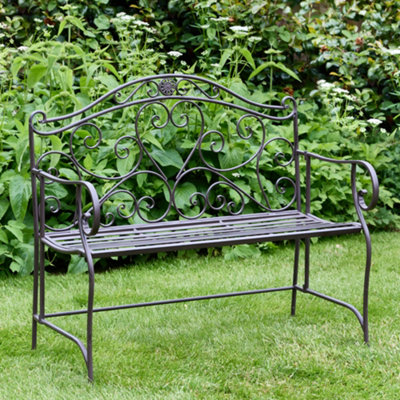 Metal garden benches b&q 2025