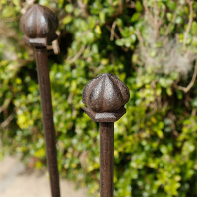 Vintage Cast Iron Garden Horse Boot Brush Scraper & Boot Jack - 6
