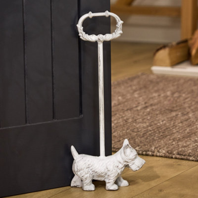 Vintage Cast Iron Westie Door Stop DIY at B Q