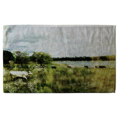 Vintage Cow (Kitchen Towel) / Default Title