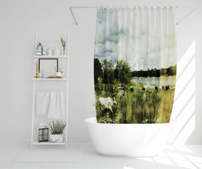 Vintage Cow (Shower Curtain) / Default Title Price Comparisons | Compare The Build