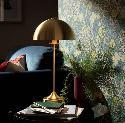 Habitat outlet brass lamp