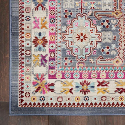 Vintage Kashan VKA05 Grey Multi Rug by Nourison-61 X 173 (Runner)