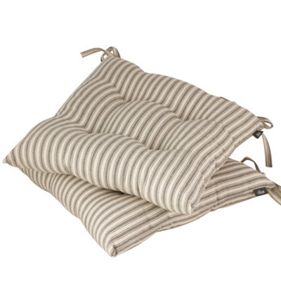Vintage Large Cream Arched Outdoor Garden Furniture Companion Seat Garden Bench with Free Set of 2 Grey Seat Pad Cushions - 5