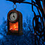Vintage LED Fireplace Lantern Fire Flame Light Home Decor