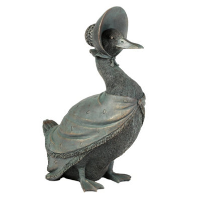 Vintage Madame Duck Garden Ornament Decorative