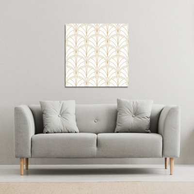 Vintage minimalistic (Canvas Print) / 101 x 101 x 4cm Price Comparisons | Compare The Build