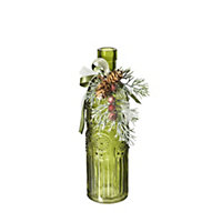 Vintage Pattern Christmas Decorative Balsam Bottle 25 cm