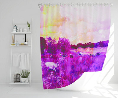 Vintage pink Cow (Shower Curtain) / Default Title Price Comparisons | Compare The Build