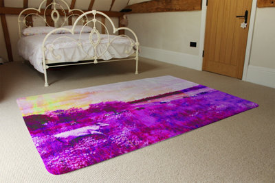 Vintage Pinky Cow Special Soft Home Rug