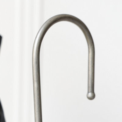 Vintage Silver Freestanding  Indoor Umbrella Stand - 5