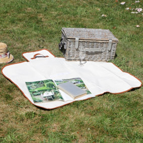 Vintage Small Classic Outdoor Garden Gift Picnic Blanket