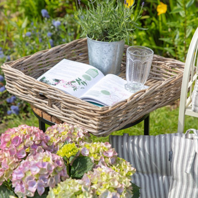 Basket serving tray discount