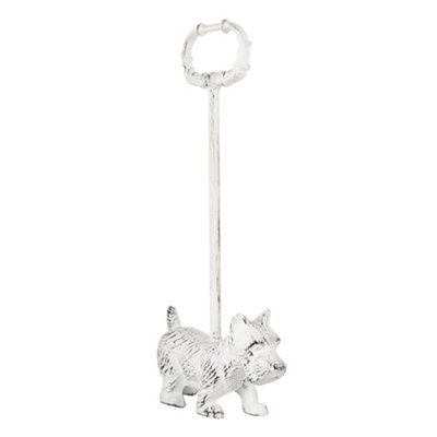 Vintage Style Antique Doorstop Cast Iron Westie Decorative Door Stop