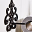 Vintage Style Brown Fleur De Lys Iron Scrolled Bathroom Toilet Paper Tissue Holder Wall Mounted Toilet Roll Holder