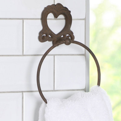 Iron towel ring hot sale