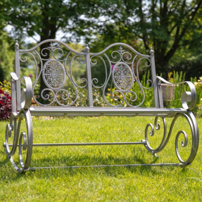 Rocking garden bench deals