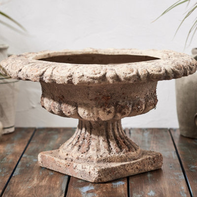 Vintage Style Outdoor Garden Decoration Flower Planter Plant Pot (H) 36cm, (Dia)62cm