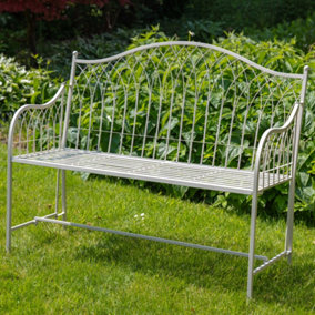 Vintage Summer Outdoor Garden Bench