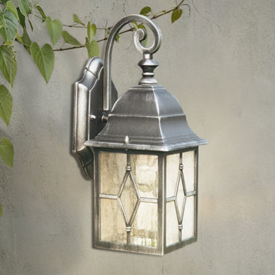 Wall mounted lantern indoor on sale