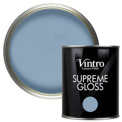 Vintro Blue Gloss 1L Walls, Ceilings, Metal & Wood (Morocco)