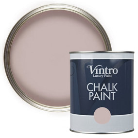 Vintro Dusky Pink Chalk Paint/Furniture Paint Matt Finish 1 Litre (Albert Bridge)