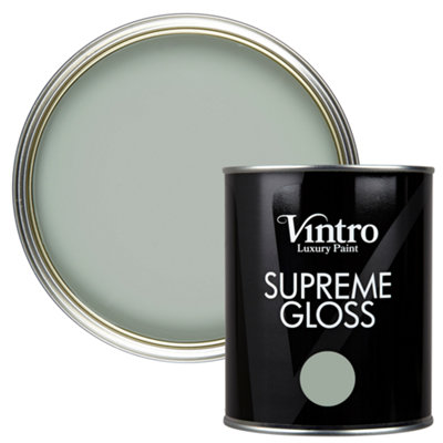 Vintro Green/Blue Gloss 1L Walls, Ceilings, Metal & Wood (Duck Egg)