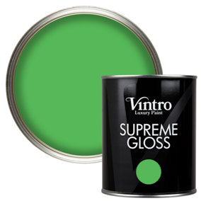 Vintro Green Gloss 1L Walls, Ceilings, Metal & Wood (Rainforest)