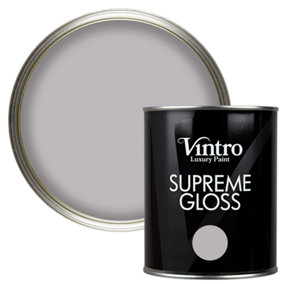Vintro Grey with Lilac Gloss 1L Walls, Ceilings, Metal & Wood (Paloma)