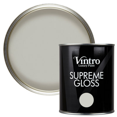 Vintro Light Grey Gloss 1L Walls, Ceilings, Metal & Wood (Tower Bridge)