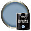 Vintro Luxury Matt Emulsion Blue, Smooth Chalky Finish, Multi Surface Paint - Walls, Ceilings, Wood, Metal - 1L (Morocco)
