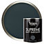 Vintro Luxury Matt Emulsion Dark Grey Smooth Chalky Finish, Multi Surface Paint - Walls, Ceilings, Wood, Metal - 1L (Lowry Grey)