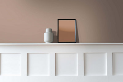 Vintro Luxury Matt Emulsion Light Brown , Smooth Chalky Finish, Multi Surface Paint for Walls, Ceilings, Wood, Metal - 1L