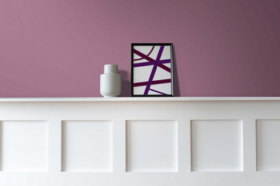 Vintro Luxury Matt Emulsion Purple, Multi Surface Paint for Walls, Ceilings, Wood, Metal - 2.5L (Wild Heather)