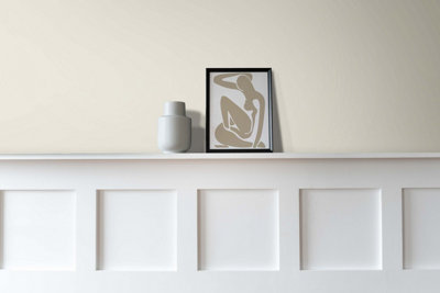 Vintro Luxury Matt EmulsionCream Multi Surface Paint for Walls, Ceilings, Wood, Metal - 2.5L (Yorkshire Stone)
