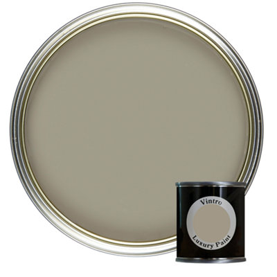 Vintro Matt Emulsion Brown Tester Pot - 125ml (Stonebreaker)