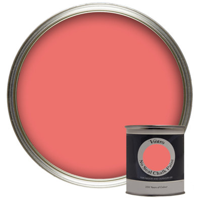 Vintro No Seal Chalk Paint Blush Pink Interior & Exterior For Furniture Walls Wood Metal 200ml (Marilyn's Blush)