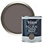 Vintro No Seal Chalk Paint Brown Interior & Exterior For Furniture Walls Wood Metal 1 Litre (Fresco)