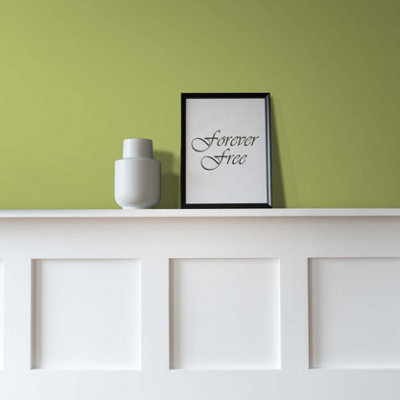 Vintro No Seal Chalk Paint Green Interior & Exterior For Furniture Walls Wood Metal 1 Litre (Sage)