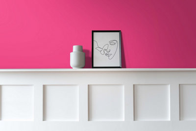 Vintro No Seal Chalk Paint Pink Interior & Exterior For Furniture Walls Wood Metal 1 Litre (Deptford Pink)