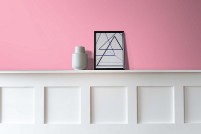 Vintro No Seal Chalk Paint Pink Interior & Exterior For Furniture Walls Wood Metal 1 Litre (Olivia)
