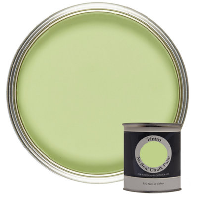 Vintro No Seal Chalk Paint Soft Green Interior & Exterior For Furniture ...