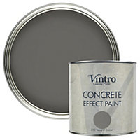 Vintro Paint Concrete Effect Paint Dark Grey - Flint 2.5L